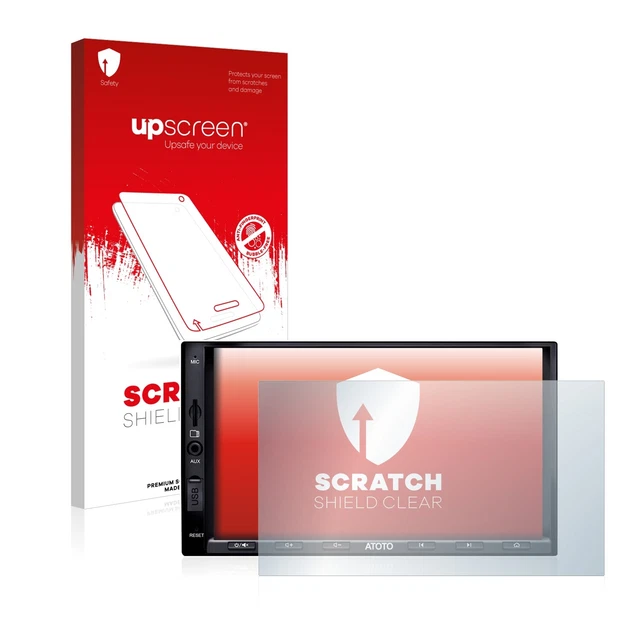 upscreen Pellicola Protettiva per Atoto A6 Pro Antigraffio Protezione Schermo