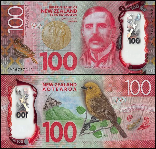 New Zealand 100 Dollars, 2016, P-195a, UNC, Polymer