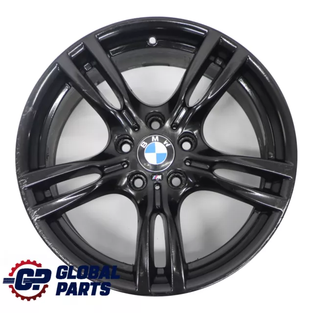 BMW F30 F31 F32 F33 Schwarz Alu Felge Alufelge 18" M Sternspeiche 400 8J ET:34