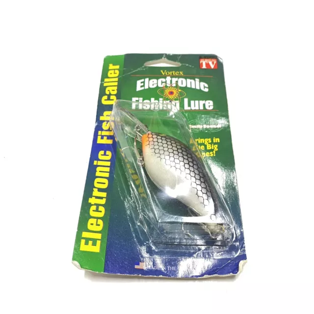 VINTAGE VORTEX LURES ELECTRONIC FISH CALLER Fishing Lure Made in USA NEW!  G4 $13.95 - PicClick