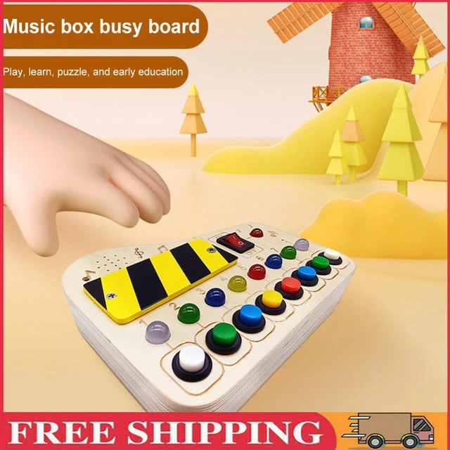 Kids Screwdriver Tool Set Wooden Light Switch Toy For Kids 3 Years Old and Up