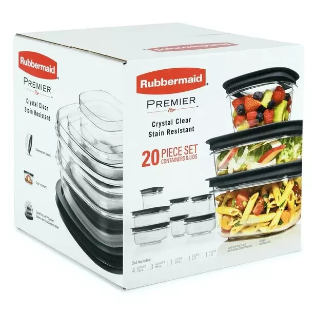 Rubbermaid Premier Easy Find Lids 14-Cup/3.3L Food Storage