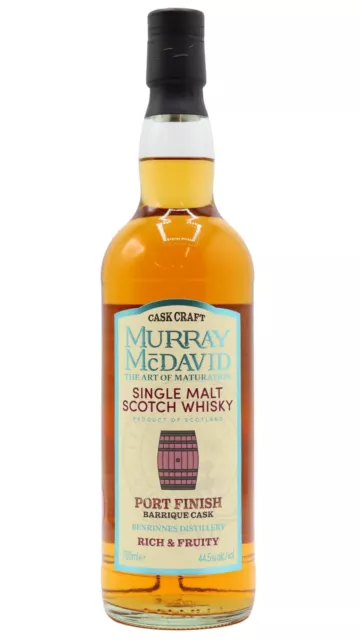 Benrinnes - Murray McDavid Cask Craft - Port Finish Whisky 70cl