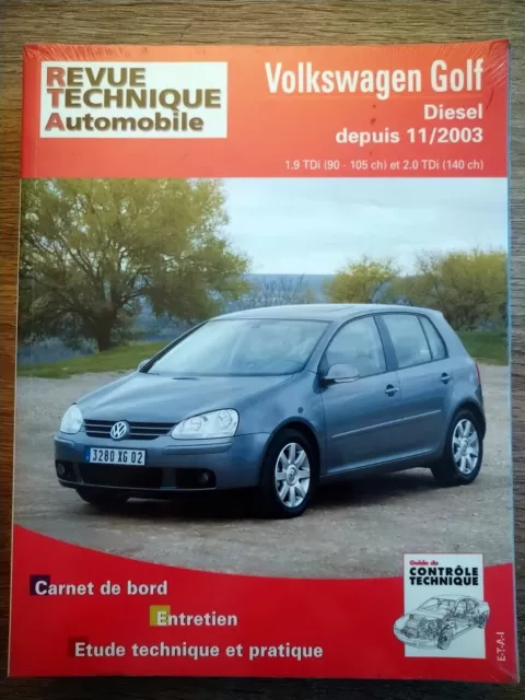 Volkswagen Golf IV Diesel Depuis 2003 - Revue Technique Automobile - NEUF