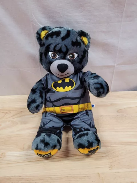 Batman Build A Bear Plush 80th Anniversary Collectors Doll Complete Hero Costume