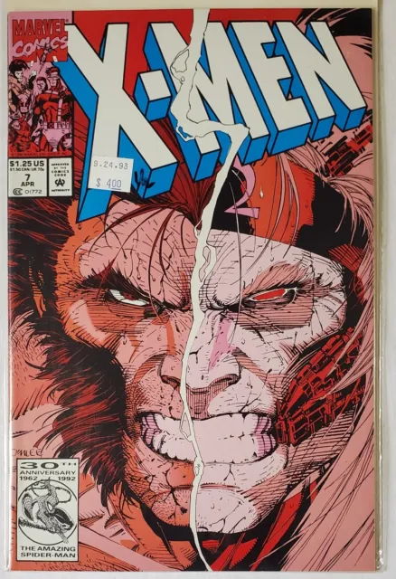 1992 Marvel X-Men #7 Comic Book VF/NM