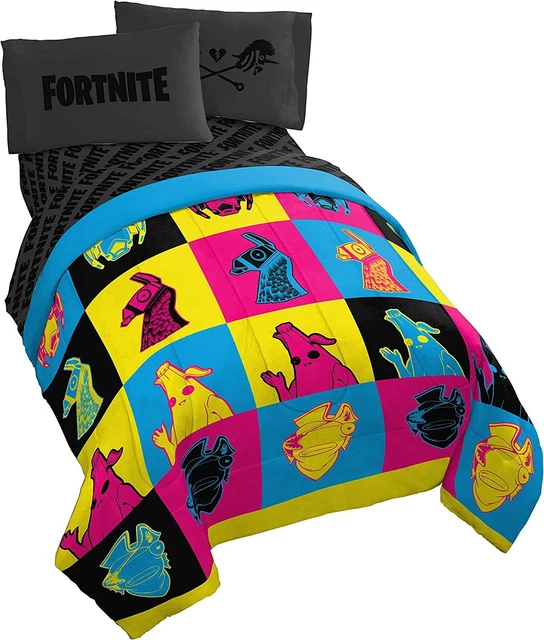 Edredón doble/completo Fortnite ""Neon Warhol
