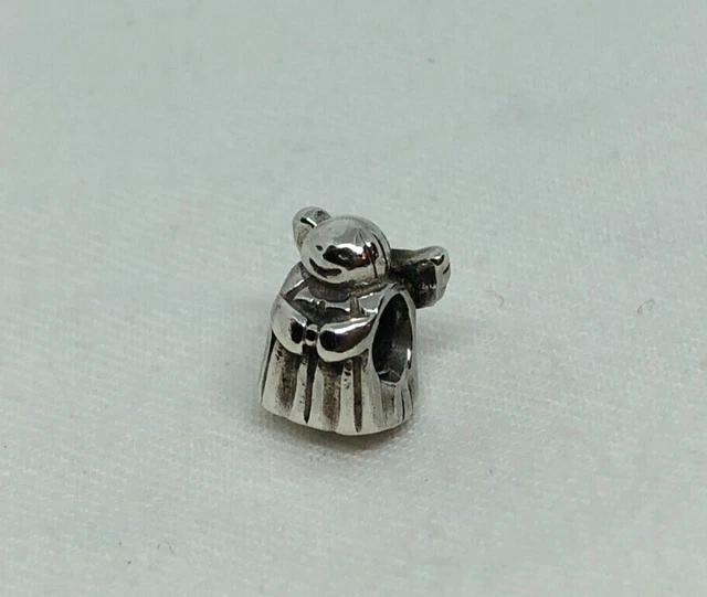 Authentic PANDORA Retired Sterling Silver Charm ANGEL OF HOPE #790337