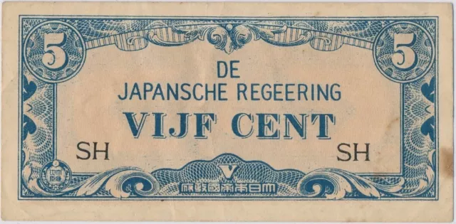 De Japansche Regeering VIJF Cent a