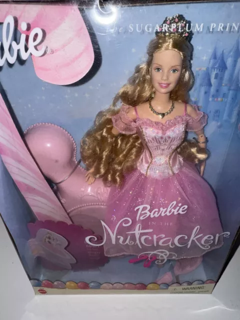 Barbie in The Nutcracker The Sugarplum Princess Doll 2001 Mattel 50791 NEW 2