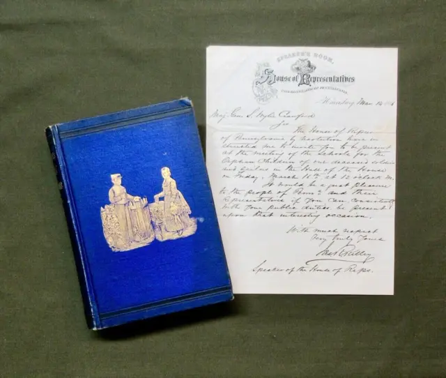 Book - Penn. Soldiers' Orphan Schools, with Letter to MGen. Samuel Crawford.