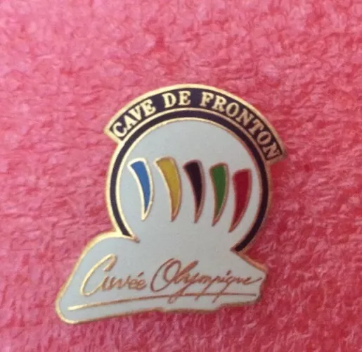 T02 Pins Boisson Alcool VIN Wine FRONTON Cuvée Olympique Cave