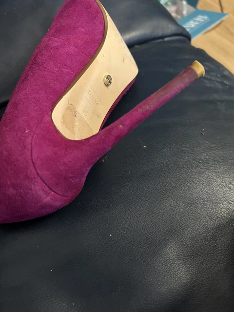 cerise pink shoes and bag