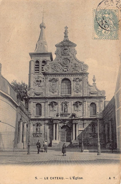Carte Postale Ancienne Dept 59 Nord - Le Cateau l' Eglise