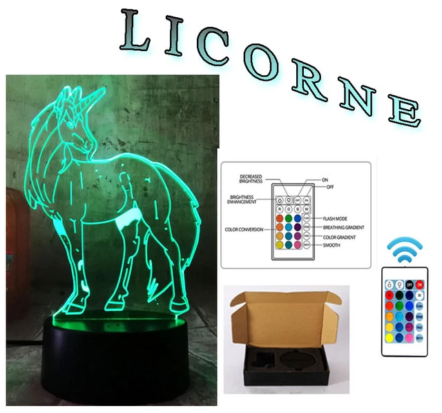 Licorne Volante Avec Télécommande - Mini Drone LED Pour Enfants | USB - Pilotage Main
