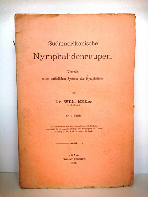 Müller Südamerikanische Nymphalidenraupen. Versuch eines natürlichen Systems ..