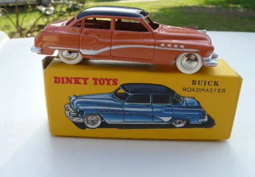 Dinky Toys Buick Roadmaster 1955 - Original Restauré (24V) + Copie Dan Toys Neuve