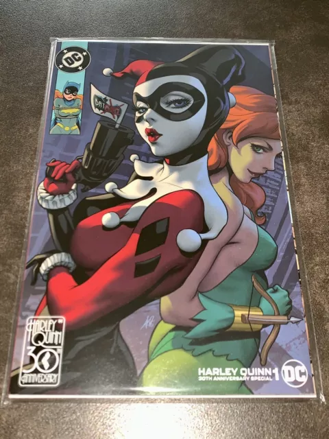 harley quinn 30th anniversary special 1 Artgem Variant with Ivy
