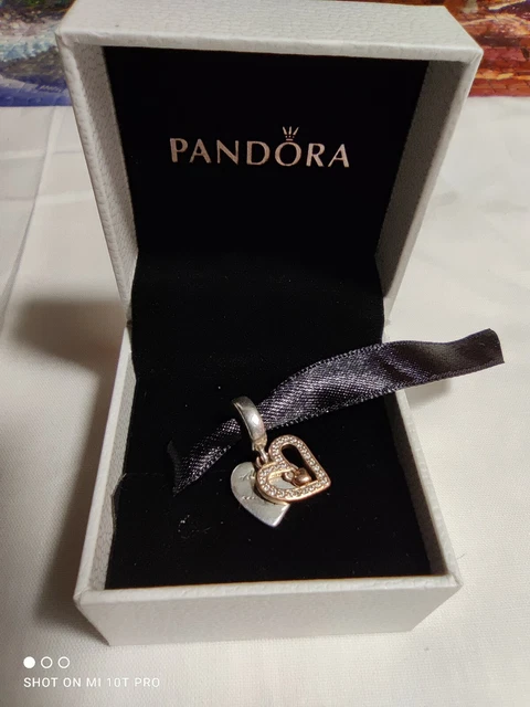 PANDORA CHARM PENDENTE Tacco 12 pave 791536CZ originale EUR 32 00 PicClick IT