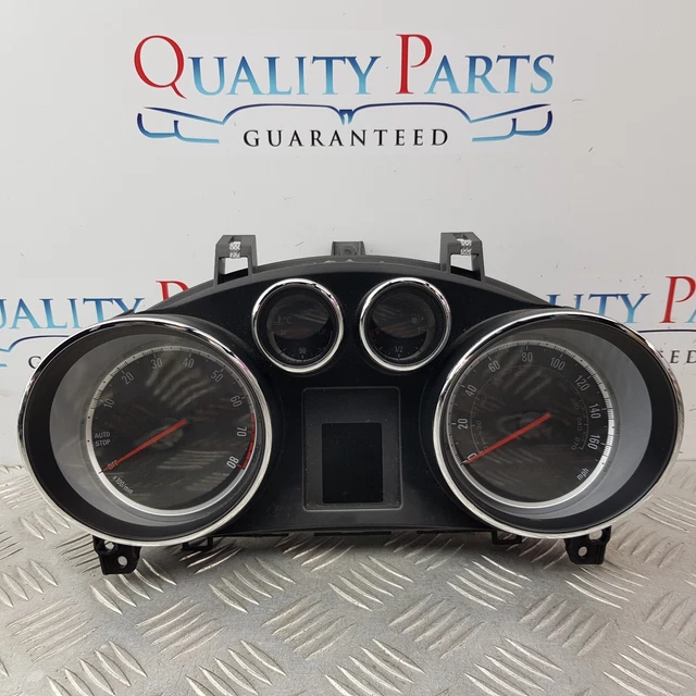 Orologi Vauxhall Mokka Mk1 Speedo Cluster Strumenti 1.6 Benzina 95375164