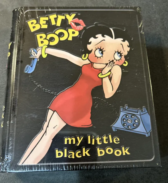 COLLECTIBLE Betty Boop Tin / Stash Box / Little Black Book - Unopened Cond