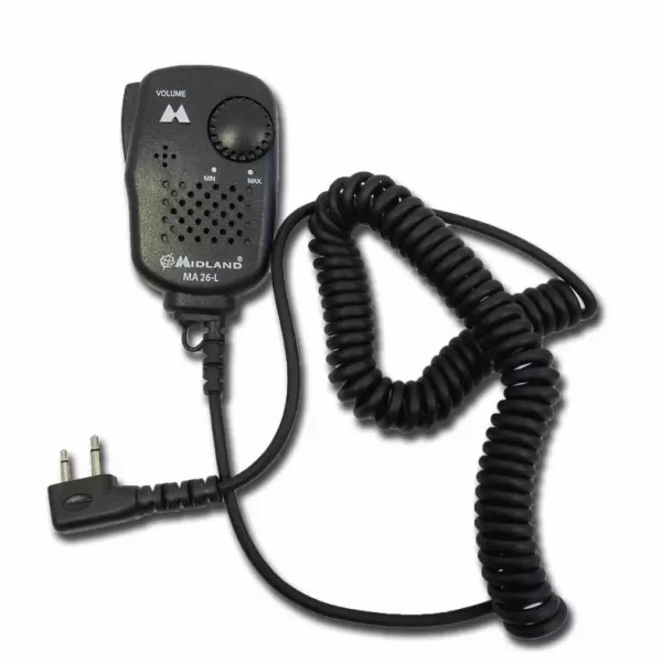 Cb Radio Microphone- Ma-26-Xl Midland Intek Albrecht Alan 42 37 Mic Double Jack