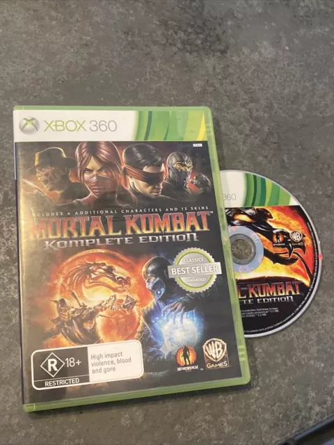 Mortal Kombat -- Complete Edition (Microsoft Xbox 360, 2012) for