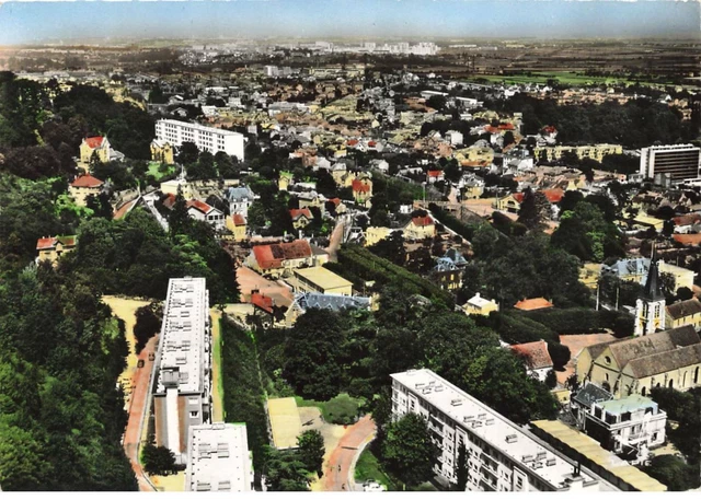 91 Palaiseau #Mk33951 En Avion Au Dessus De Palaiseau Vue Panoramique