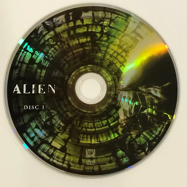 ALIEN DVD DISC 1 20th Century Fox Sci-Fi Horror Movie 1979 Disc Only ...