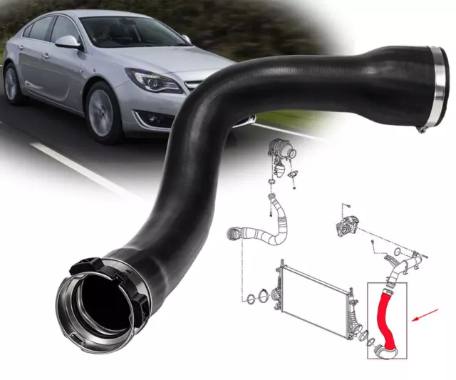 For Vauxhall Insignia 2.0 Cdti Turbo Intercooler Hose Pipe 23163578 22990025 New