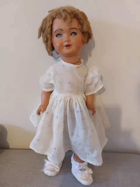 Very Large Vintage 1960 No CLODREY BELLA RAYNAL GEGE 105CM Fair Doll
