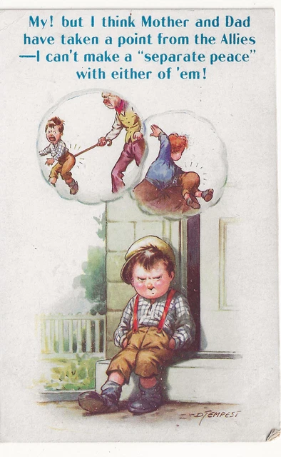 POSTCARD BAMFORTH COMIC Series no. 507- WW1 interest EUR 5,66 - PicClick FR