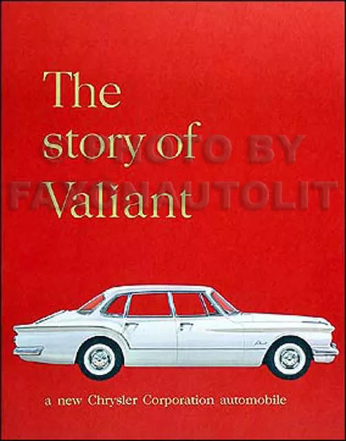 1960 Plymouth Valiant Prestige Sales Catalogue 60