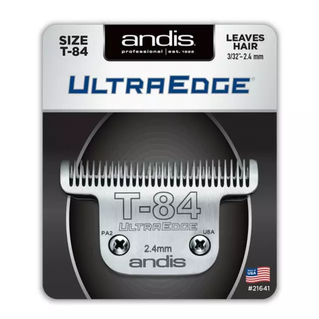 Andis T-84 UltraEdge 21641 Replacement Blade Dog Pet Animal Grooming T-Blade