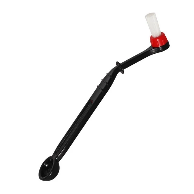 Kit Pulizia Macchina Caffè - Spazzola Con Testine In Nylon E Acciaio, Tubo Regolabile - Foto 9