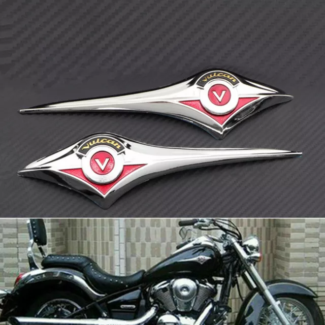 Gas Tank Emblem Sticker Badge Decal For Kawasaki Vulcan VN 500 750 800 900 1500