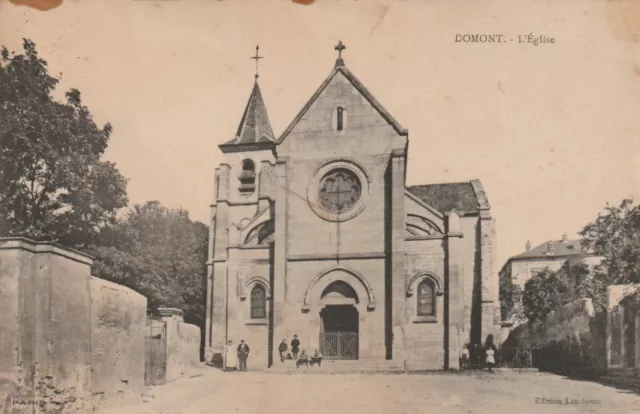 CPA 95 DOMONT L'Eglise