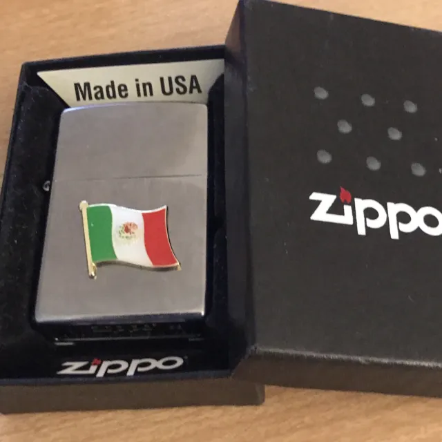 Mexican pride Flag Zippo Lighter New