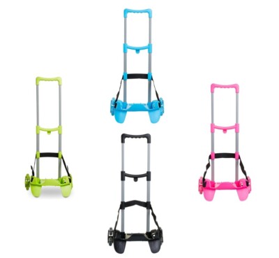 Seven TROLLEY SEVEN BE-BOX  3 RUOTE CON ELASTICO E CARRELLO PIEGHIEVOLE VERSIONE 2022 