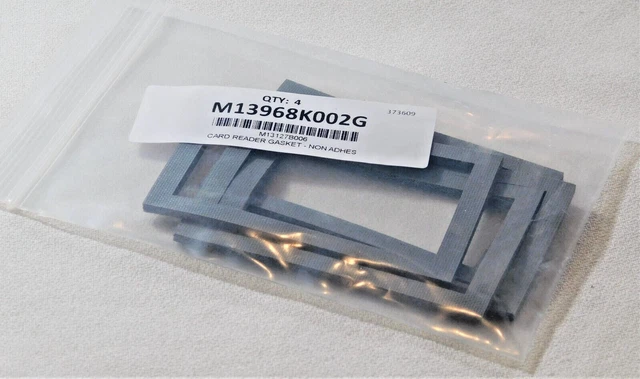 Gilbarco M13127B006 MSR Card Reader Gasket/ NEW (LOT of 4 Ea.)