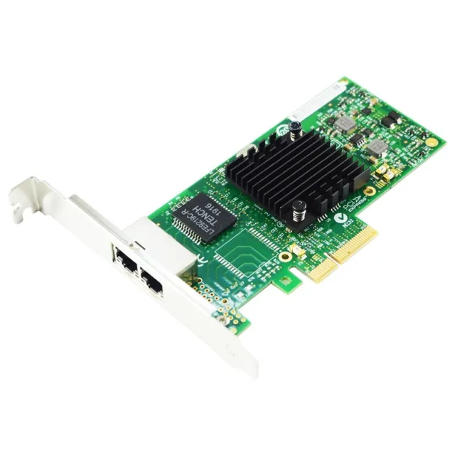 Chipset 82580 I340-T2 E1G44HT 1G Adattatore Gigabit Ethernet (NIC), Dual Coppe F8U2