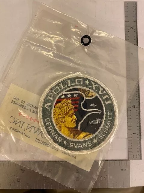 ORIGINAL/AUTHENTIC NASA Astronaut APOLLO 17 (XVII) Crew Patch