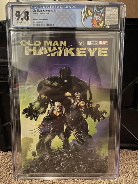 Old Man Hawkeye #1 Clayton Crain Trade Dress CGC 9.8