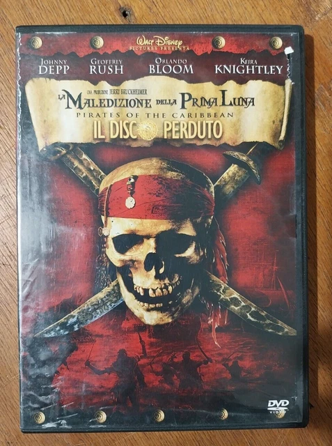 DVD LA MALEDIZIONE della prima luna il disco perduto walt disney disco