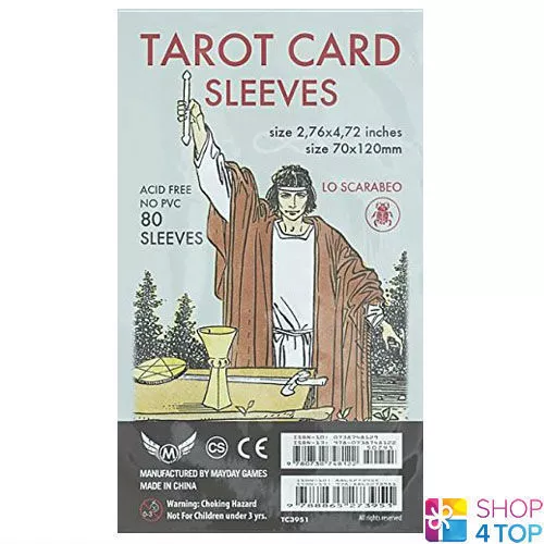 Tarot Cartas Sleeves Ärmelt Protegen Esoteric Fortune Telling Lo Scarabeo Nuevo