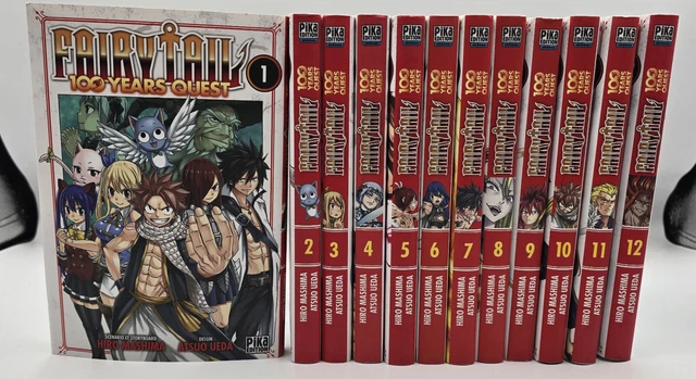 LOT DE MANGAS FAIRY TAIL 100 YEARS QUEST (12 Tomes) EUR 65,00 - PicClick FR