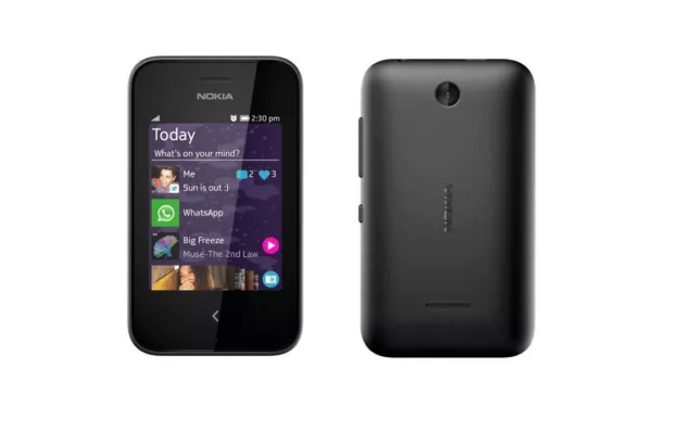 Nokia Asha 230 in Black Handy Dummy Attrappe  Requisit, Deko, Ausstellung, Maket