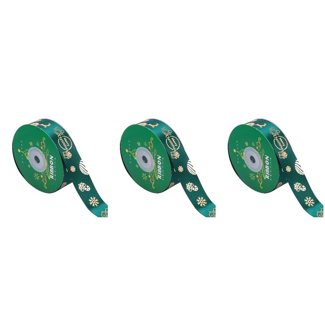 3 rollen von Diy Sackleinen Kränze Wrap Weihnachten Bogen Band