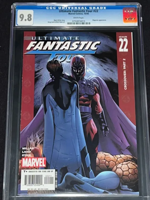 Ultimate Fantastic Four #22 CGC 9.8 - 1st Marvel Zombies Appearance - 2005