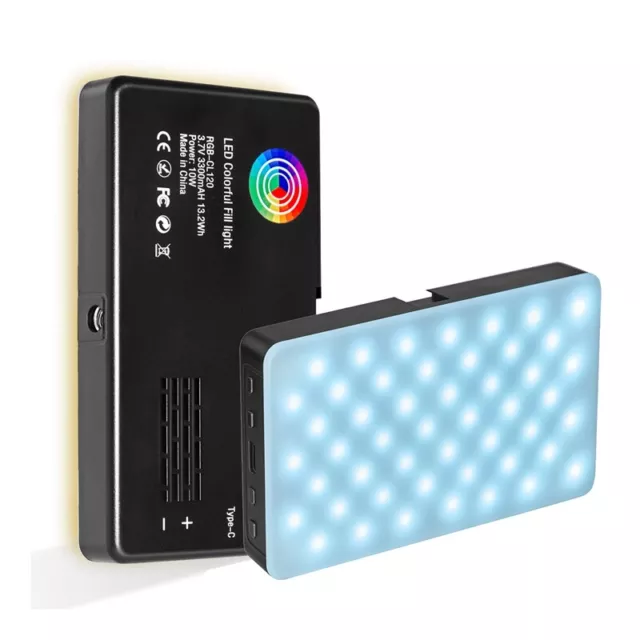 King Ma Luz LED para selfie, luz de video portátil con clip para  iPhone/portátil/tableta, luz recargable para teléfono con 3 modos de luz  para llamadas de zoom, grabación de video, maquillaje 